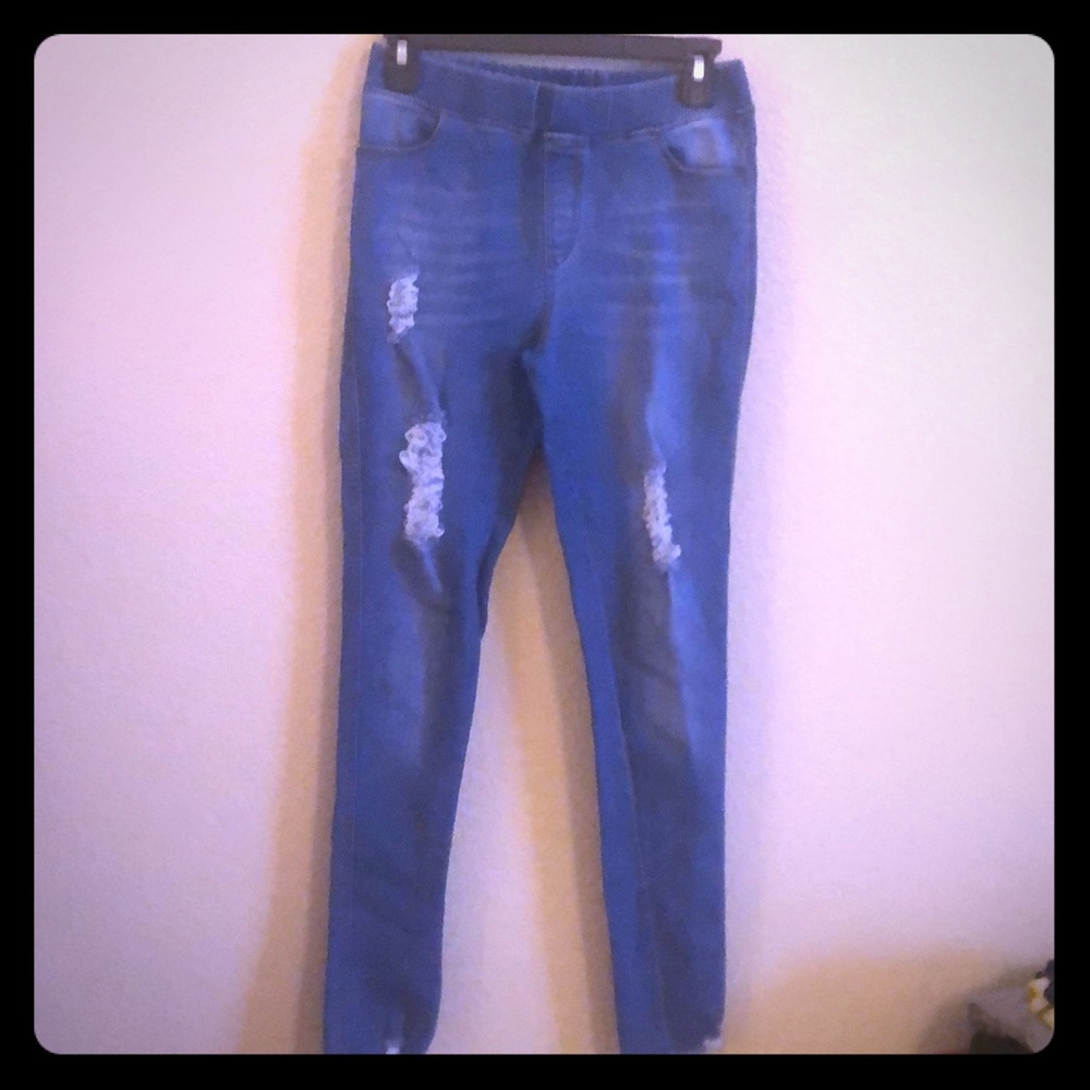 Super cute blue Jeggings